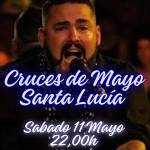 Flamenco de 'La Isla' en la cruz de mayo de Santa Lucía